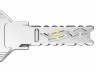 Цилиндр Evva 4KS 117 мм 51x66 ключ-вертушка