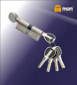 Цилиндровый механизм Msm CW70 SN 35*35 кл-верт (матовый никель) перфо